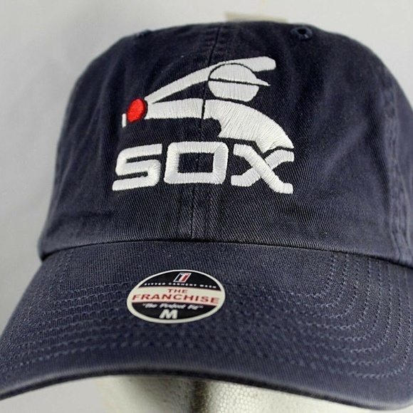 faded blue baseball cap